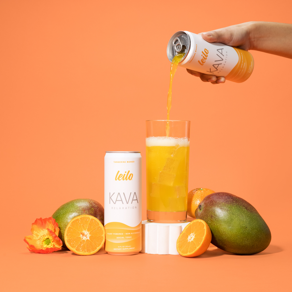 Tangerine Mango Kava Drink (12-Pack)