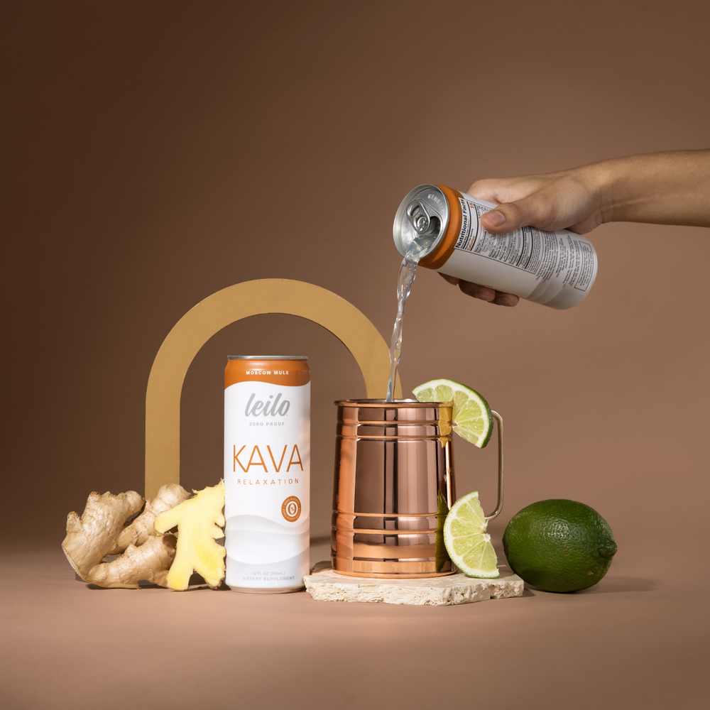 Moscow Mule Kava Mocktail (12-Pack)