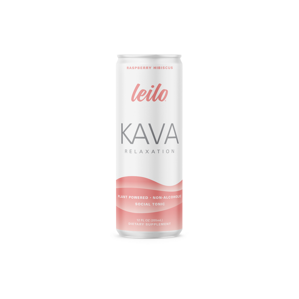 Raspberry Hibiscus Kava Drink (12-Pack)