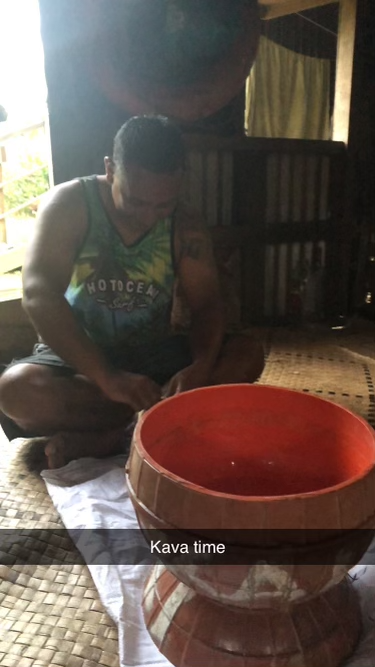 A traditional Kava ceremony