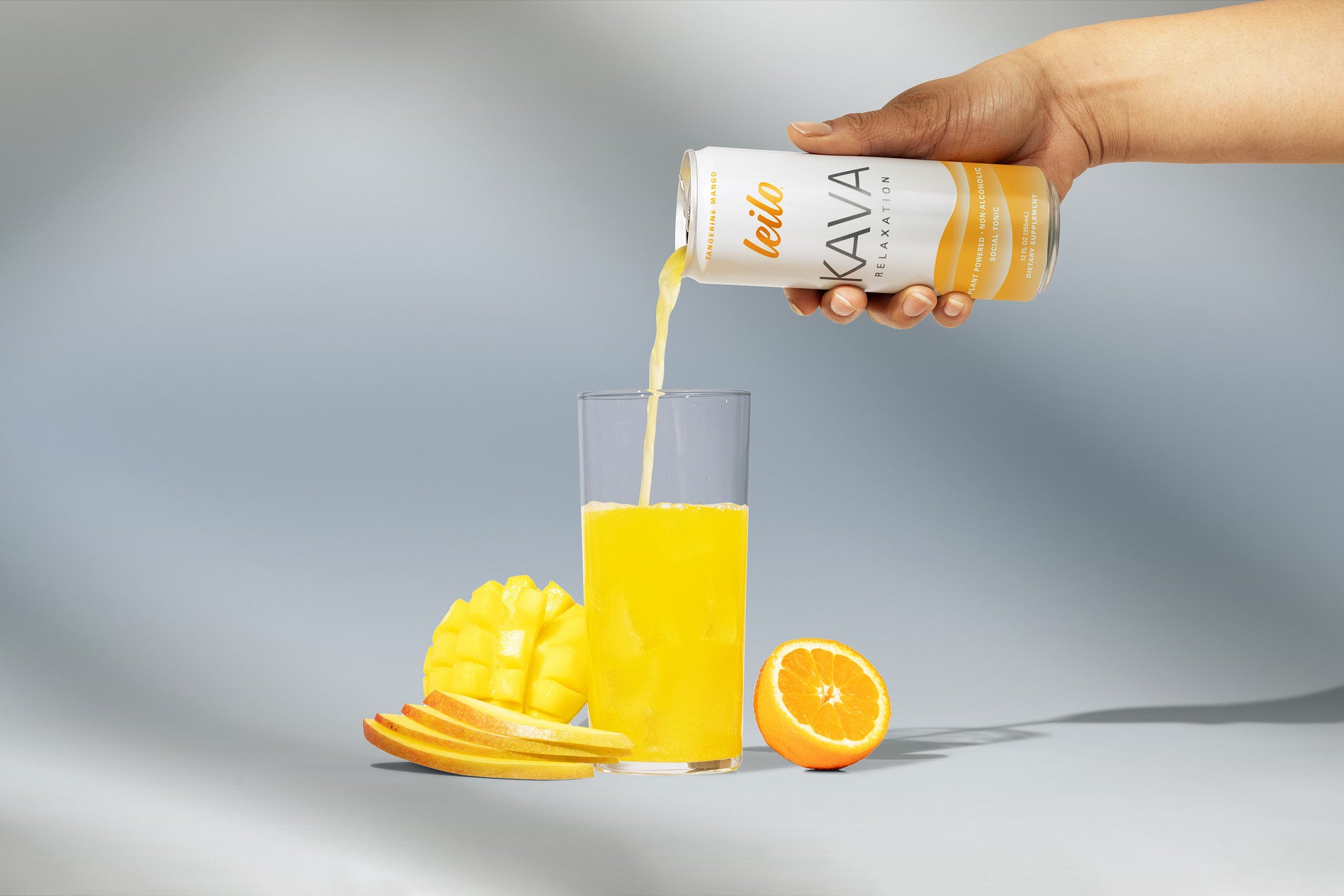 アイリーフィッシングクラブ×カルティバ　Apple mango neon L/S Leilo Tangerine Mango – Kava Relaxation Drink (12-Pack)