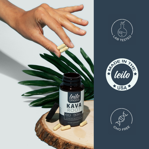 Kava Root Capsules - Leilo