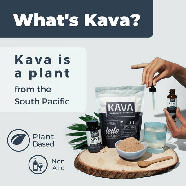 Kava Tincture Drops - Leilo