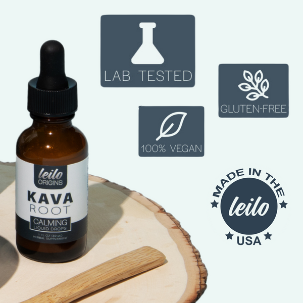 Kava Tincture Drops - Leilo
