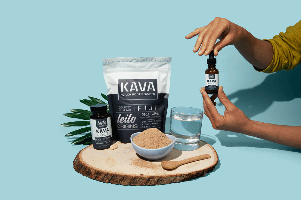 Kava Tincture Drops - Leilo